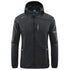 Lightweight Summer Outdoor Windbreaker Jacket for Men - Quick Dry, Sun-Protective, Ideal for Hiking, Fishing, Cycling, and Gym Activities with Hooded Design