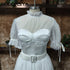 Princess A-Line Wedding Dress Illusion Button Back Bridal Gown Sweetheart Tulle Bridal Dresses