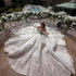 Luxury Wedding Dresses For Elegant Women Sleeveless Appliques Royal Train Ball Gowns
