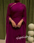 Customized Jersey Draped Occasion Gown A-line Long Dresses