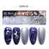 Winter Wonderland Nail Art Stamping Plate with Snowflake, Butterfly, and Rose Leaf Designs - Perfect for DIY Christmas Nail Polish Printing Template Tool
