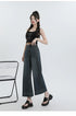 Wide Leg Loose Denim Ankle-Length Jeans for Women - Trendy Streetwear Pants Perfect for Summer Outfits and Casual Styling