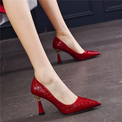Pumps High Heels Sexy Shoes for Women Stylish Pointed Toe