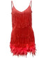 Party Dress Evening Luxury Women Clothes Tassel Fringed Bodycon Outfits