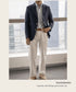 Summer Linen Casual Slim Suit Jacket for Men Lightweight and Breathable Blazer