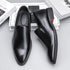 Business Formal Slip-On Leather Shoes for Men Dress Fashion Oxford Moccasins