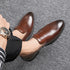 Business Formal Slip-On Leather Shoes for Men Dress Fashion Oxford Moccasins