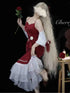 French Vintage Fairy Mermaid Dress Women Lace Midi Dress