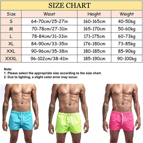 Luxury Beach Shorts Quick Dry Mens Swimwear Board Briefs