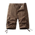 Men's Cotton Shorts Casual Sports Tactical Bermuda Knee Length Streetwear
