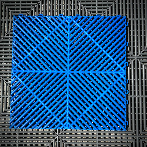 Plastic Interlocking Garage Flooring Tiles for Drainage Solution