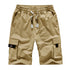 Men's Cargo Shorts Combat Plus Big Size Capris for Summer