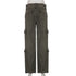 Vintage-Inspired Low Waist Y2K Cargo Pants for Women - Trendy Straight Denim Jeans with Pockets for Effortless Streetwear Looks and Fall Outfits with Jeans