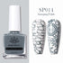 10ml Nail Stamping Polish for Stunning Metallic Mirror Effect - Gold, Silver, and Vibrant Colors for DIY Nail Art Designs
