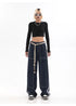 Womens Baggy Denim Jeans - High Waist Straight Leg Streetwear Trousers for Effortless Fall Outfits with Jeans, Perfect for Any Season
