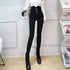 Beige Super High Waist Pencil Jeans Women Korean Slim Denim Pants