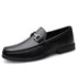 Stylish Men's Casual Genuine Leather Loafers - Breathable Slip-On Moccasins for Business and Driving