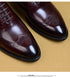 Genuine Cow Leather Brogue Oxford Shoes for Men Vintage Handmade Casual Flats