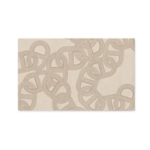 French Style Plush Carpet for Living Room and Bedroom Minimalist Fluffy Rug