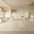 Geometric Cream Carpet Large Size Area Rug for Living Room Luxury Home Decoration Non-Slip Easy to Clean