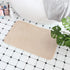 Cobblestone Embossed Non-Slip Bath Mat Memory Foam Carpet for Bathroom Shower Room Doormat