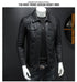 Autumn Oversized Slim Men's Motorcycle Riding Suit - Thickened Waterproof PU Leather Jacket for Casual Wear