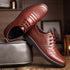 British Style Pointed Toe Men's Formal Leather Business Shoes