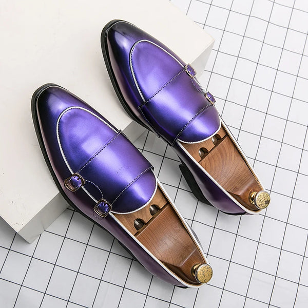 Elegant Men's Leather Loafers with Tassel Design - Comfortable Slip-On Moccasin Shoes for Formal Business and Casual Occasions, Available in Big Sizes 38-48