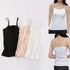 Stylish Women's Solid Color Sleeveless Sling Camisoles & Crop Tops - Slimming Vests for Comfortable Layering and Everyday Wear