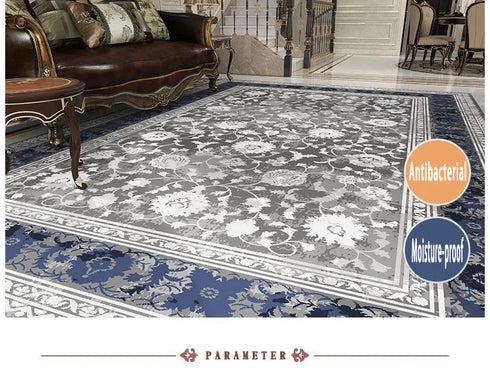 Retro Persian Style Carpet Large Area Rug for Living Room Bedroom Decoration