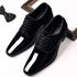 Classic Lace-Up Oxford Shoes for Men - Elegant Formal Footwear for Office, Weddings, and Business Casual Events