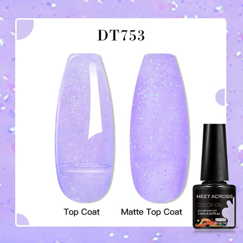 Vibrant 7.3ml Semi-Permanent Gel Nail Polish for Stunning Nail Art and Manicure - Soak Off LED UV Varnish for Long-Lasting Beauty