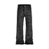 High Street Baggy Flare Jeans for Men Y2k Denim Trousers
