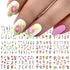12 Floral Patterns Summer Nail Water Decals - Daffodils, Lilies, and Tulips for Stunning Nail Art Transfers and DIY Manicure Accessories