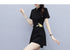 Women's Suit Chinese Style Outfits Matching Crop Top Shorts Two Piece Sets Summer Retro Cheongsam Lady Clothes