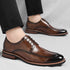 Handmade Soft Oxford Shoes for Men Casual Business Derby Footwear