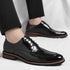Handmade Soft Oxford Shoes for Men Casual Business Derby Footwear