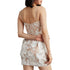 Floral Embroidered Spaghetti Strap Mini Dress for Cocktail Parties and Clubwear