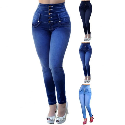 High Waist Vintage Mom Jeans For Women Slim Straight Denim Trousers Streetwear Essentials