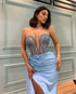 White Angel Feather Dress Luxury Design Women's Off Shoulder Elegant Long Dress for Parties and Weddings
