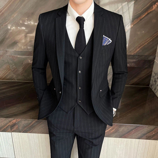 Groom Wedding Suit Three-Piece Set for Men