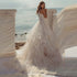 Halter A-Line Women Wedding Dresses Customized Lace Gown