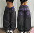 Baggy Jeans Streetwear Harajuku High Waist Multi Pocket Washed Denim Jeans For Men And Women