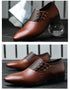 Men's Formal Leather Oxford Shoes for Business and Casual Occasions