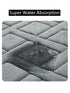 Soft Step Premium Memory Foam Bathroom Rug Absorbent Non Slip Machine Washable Quick Dry Bath Mat