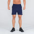 Men's Summer Gym Fitness Double-Decker 2 in 1 Shorts Sports Running Basketball Jogger Bottoms