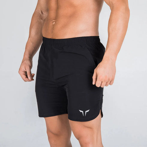 Men's Summer Gym Fitness Double-Decker 2 in 1 Shorts Sports Running Basketball Jogger Bottoms
