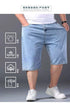 Summer Big Size Men Essentials Oversize Denim Shorts Casual Jorts