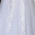 Ball Gown Wedding Dress With Train Elegant Embroidery Lace Beading Appliques Floral Pearls