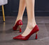 Pumps High Heels Sexy Shoes for Women Stylish Pointed Toe